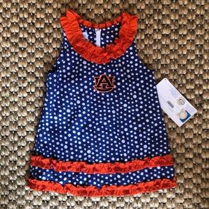 Auburn baby dress